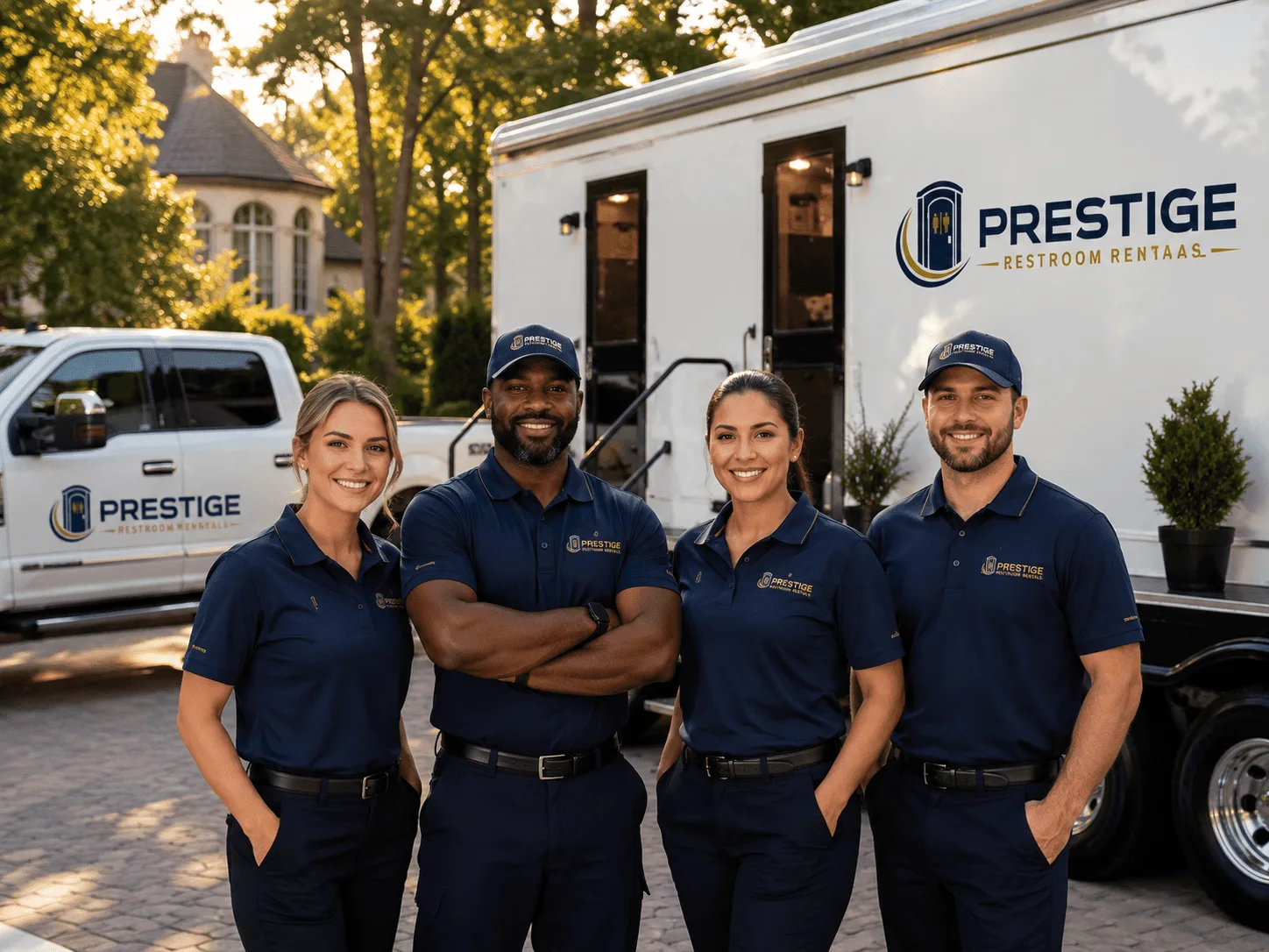 Trusted Luxury Portable Restrooms company in Vickery, OH